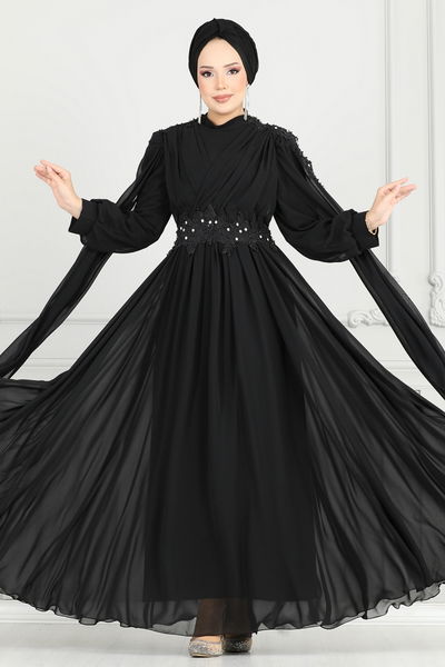 Y.G.S. - Evening Dress 6640YG95-MS Black - 359473