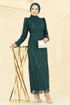 Evening Dress 6660YG95-MS Emerald - Thumbnail
