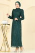 Evening Dress 6660YG95-MS Emerald - Thumbnail