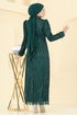 Evening Dress 6660YG95-MS Emerald - Thumbnail