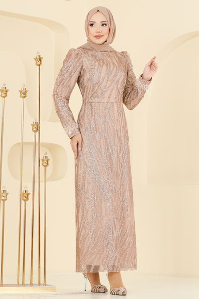Y.G.S. - Evening Dress 6660YG95-MS Gold - 395695