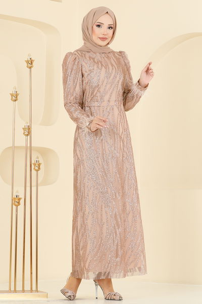 Y.G.S. - Evening Dress 6660YG95-MS Gold - 395696