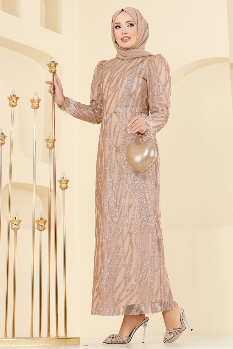 Evening Dress 6660YG95-MS Gold