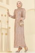 Evening Dress 6660YG95-MS Gold - Thumbnail