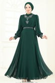 A.B.K. - Evening Dress 7084ABK1075-MS Emerald