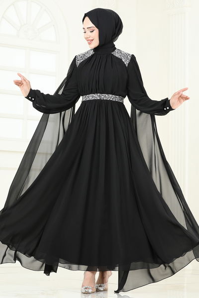 A.B. - Evening Dress 7101AB368-MS Black - 366258