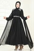 Evening Dress 7101AB368-MS Black - Thumbnail