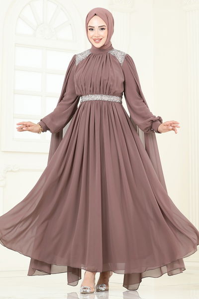 A.B. - Evening Dress 7101AB368-MS Powder Vision - 366288