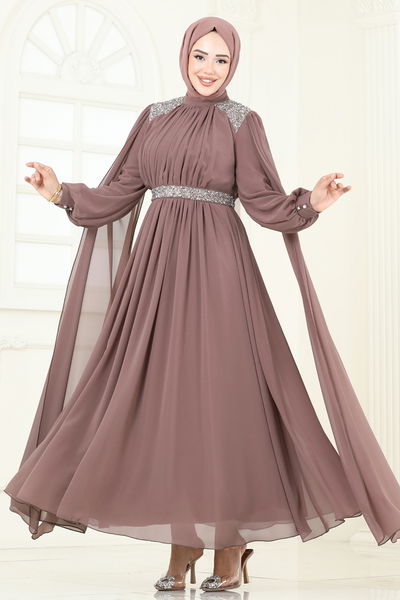 A.B. - Evening Dress 7101AB368-MS Powder Vision - 366292