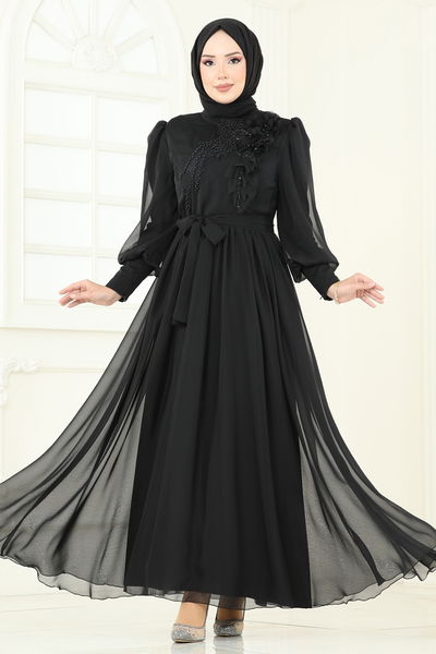A.B. - Evening Dress 8000AB368-MS Black - 366334