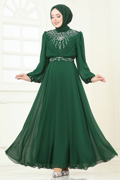 A.B. - Evening Dress 8010AB368-MS Emerald - 366457
