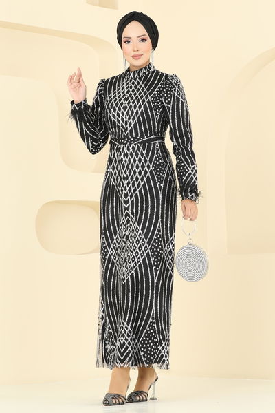 Y.G.S. - Evening Dress 8017YG95-MS Black - 399843