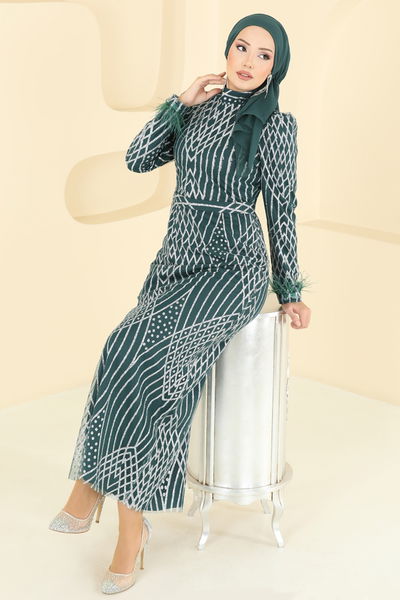 Y.G.S. - Evening Dress 8017YG95-MS Emerald - 399883