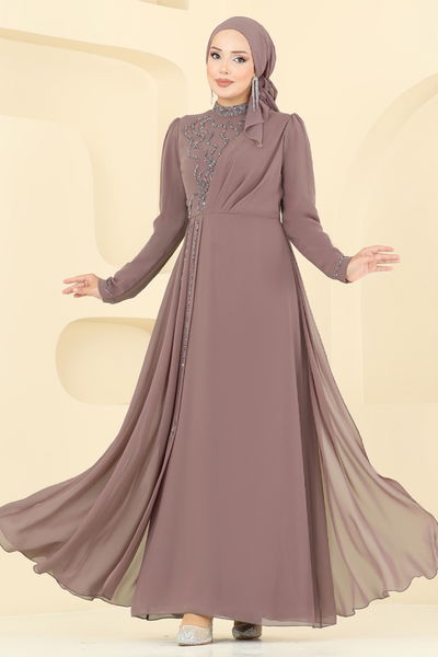 A.B. - Evening Dress 8019AB368-MS Powder Vision - 385427