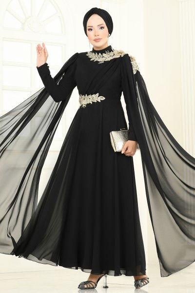 A.B. - Evening Dress 8023AB368-MS Black