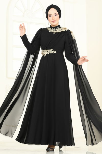 A.B. - Evening Dress 8023AB368-MS Black - 366403