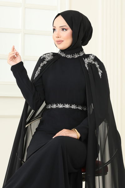 A.B. - Evening Dress 8073AB368-MS Black - 366430