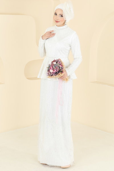 Y.G.S. - Evening Dress 8080YG95-MS Ecru - 426807