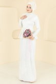 Y.G.S. - Evening Dress 8080YG95-MS Ecru