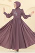 Evening Dress 8084AB368-MS Powder Vision - Thumbnail