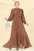 Evening Dress 8088AB368-MS Copper - Thumbnail