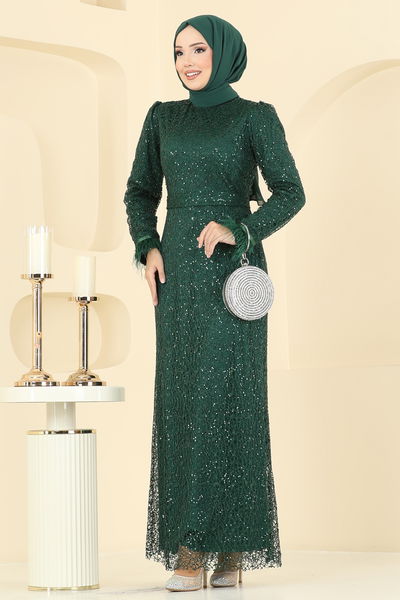 A.B. - Evening Dress 8090AB368-MS Emerald - 414755