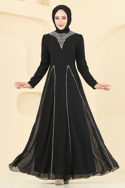 A.B. - Evening Dress 8106AB368-MS Black - 409630