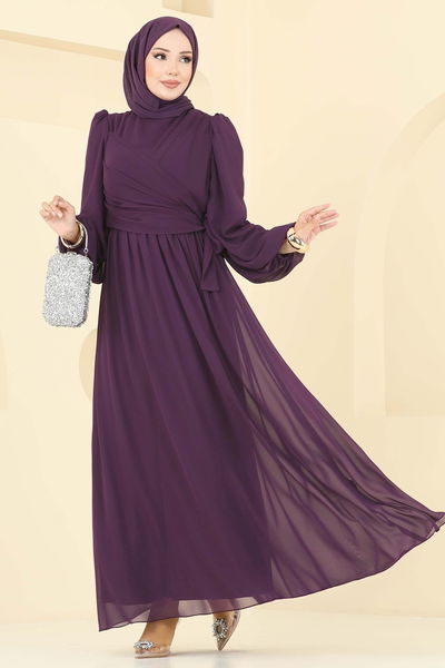 A.B. - Evening Dress 8110AB368-MS Damson - 392987