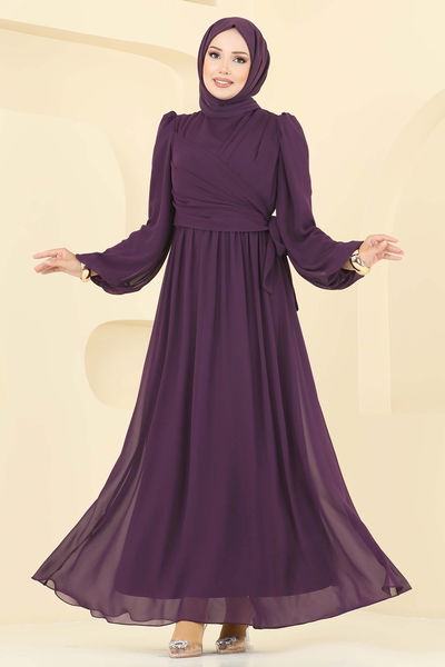 A.B. - Evening Dress 8110AB368-MS Damson - 392988