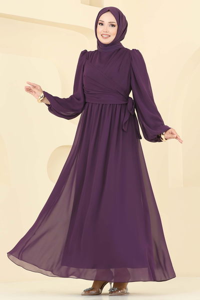 A.B. - Evening Dress 8110AB368-MS Damson - 392989