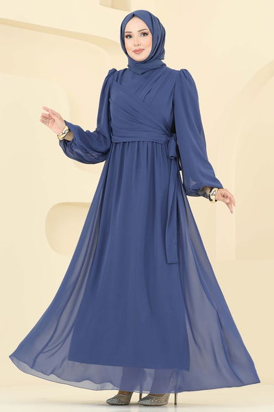 A.B. - Evening Dress 8110AB368-MS Indigo - 393019