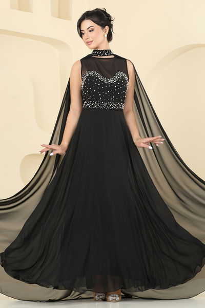 A.B. - Evening Dress 8112AB368-MS Black - 395942