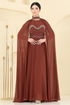 Evening Dress 8112AB368-MS Copper - Thumbnail