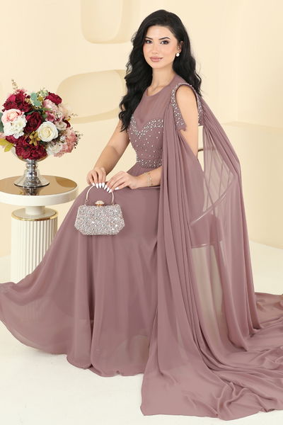 A.B. - Evening Dress 8112AB368-MS Powder Vision - 395926