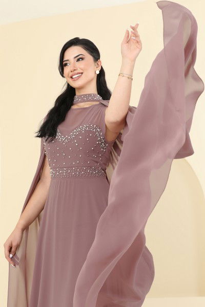 A.B. - Evening Dress 8112AB368-MS Powder Vision