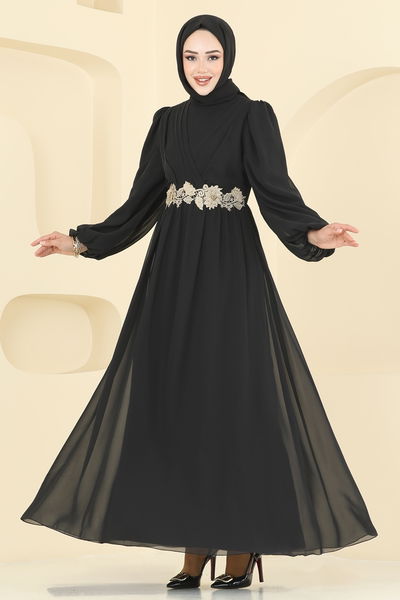 A.B. - Evening Dress 8115AB368-MS Black - 394221