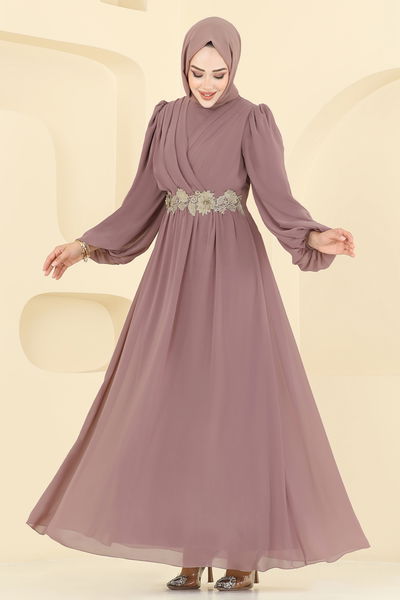 A.B. - Evening Dress 8115AB368-MS Powder Vision - 394235