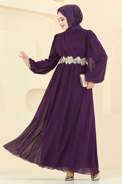 A.B. - Evening Dress 8115AB368-MS Purple - 394243