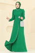 Evening Dress 8116ABK1075-MS Green - Thumbnail