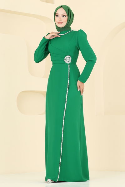 A.B.K. - Evening Dress 8116ABK1075-MS Green - 393078