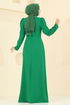 Evening Dress 8116ABK1075-MS Green - Thumbnail