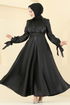Evening Dress ASM2746-MS Black - Thumbnail