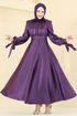 Evening Dress ASM2746-MS Purple - Thumbnail