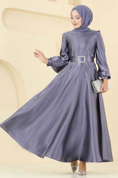 A.S.M. - فستان سهرة أزرق ASM2753-MS - 393100