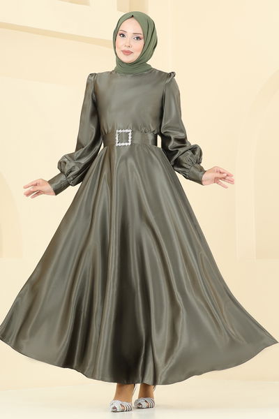 A.S.M. - Evening Dress ASM2753-MS Khaki - 393083