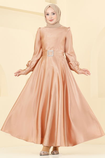 A.S.M. - فستان سهرة بيج ASM2753-MS - 393109