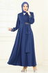 Evening Dress ASM2804-MS Indigo - Thumbnail