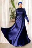 A.Z. - Evening Wear 015AZ865-MS Navy Blue