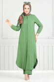 MRV E.N.D. - From The Front Buttoned Up Hijab Team 5676END900-M Khaki