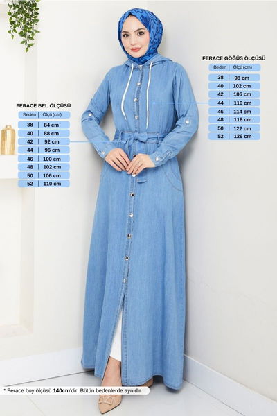 MRV M.T.S. - From The Front Buttoned Up Jeans Dress 25021MTS1095-M Open Jeans - 354957